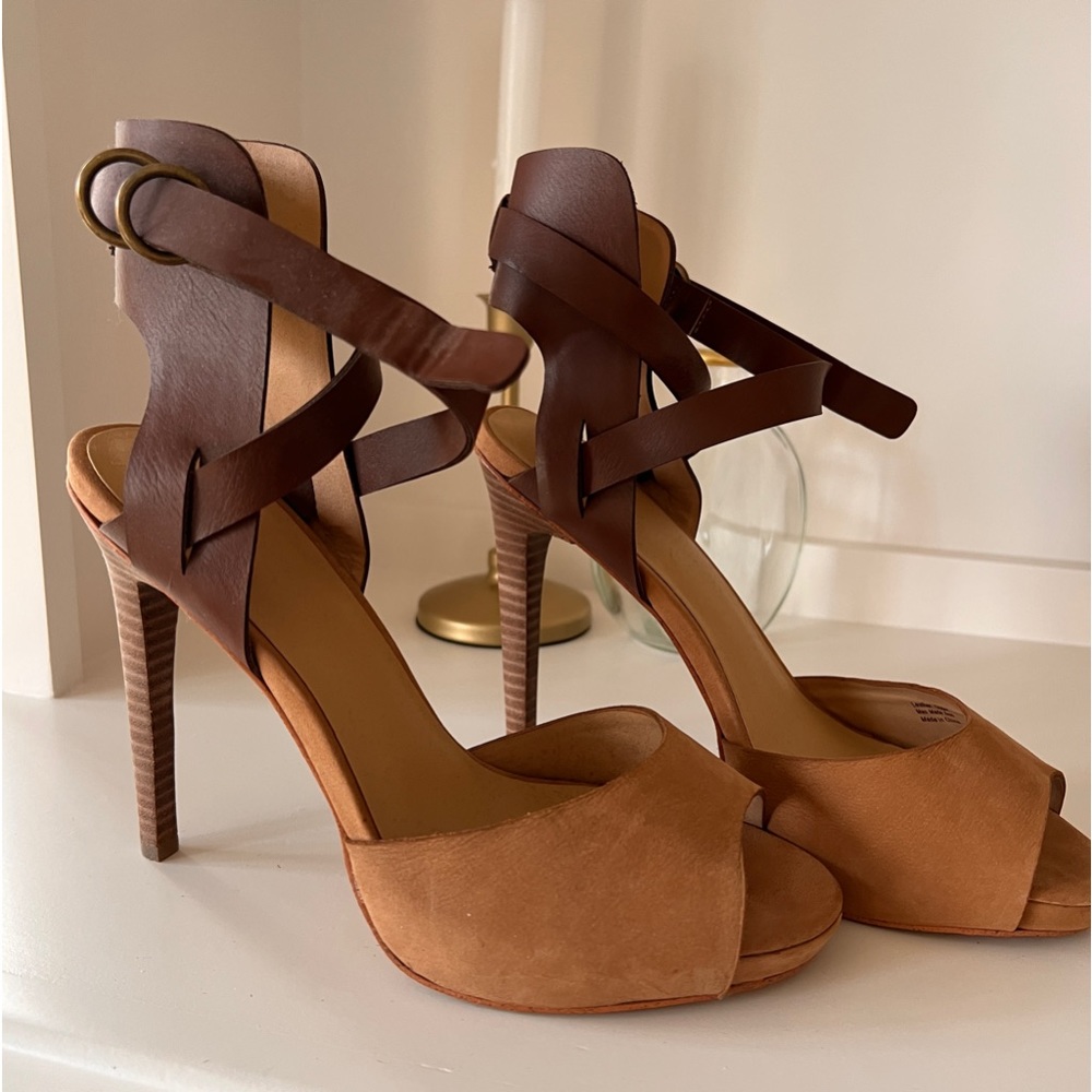 Joe’s Jeans Ankle Strap Heels